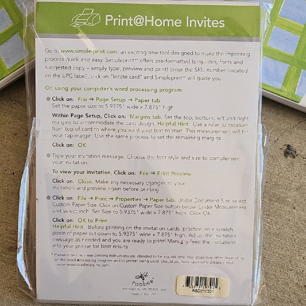 Springtime Celebration Invitations - Picture 2 of 4